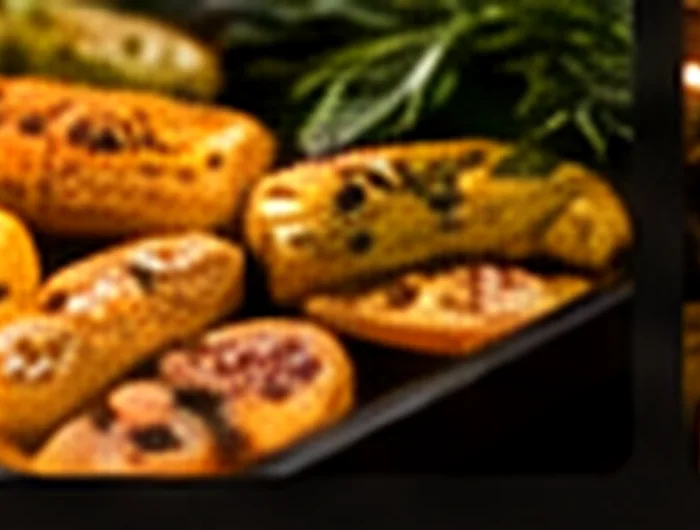 Milho e legumes assados, imagem ilustrativa